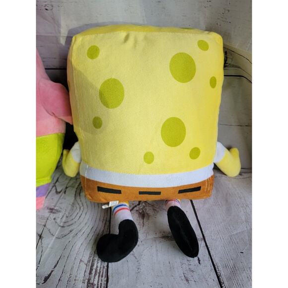 Spongebob Squarepants and Patrick Star 12 In Plush Lot Of 2 Stuffed Plush - Picture 5 of 6